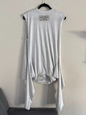 Acne emet double shirt designer top